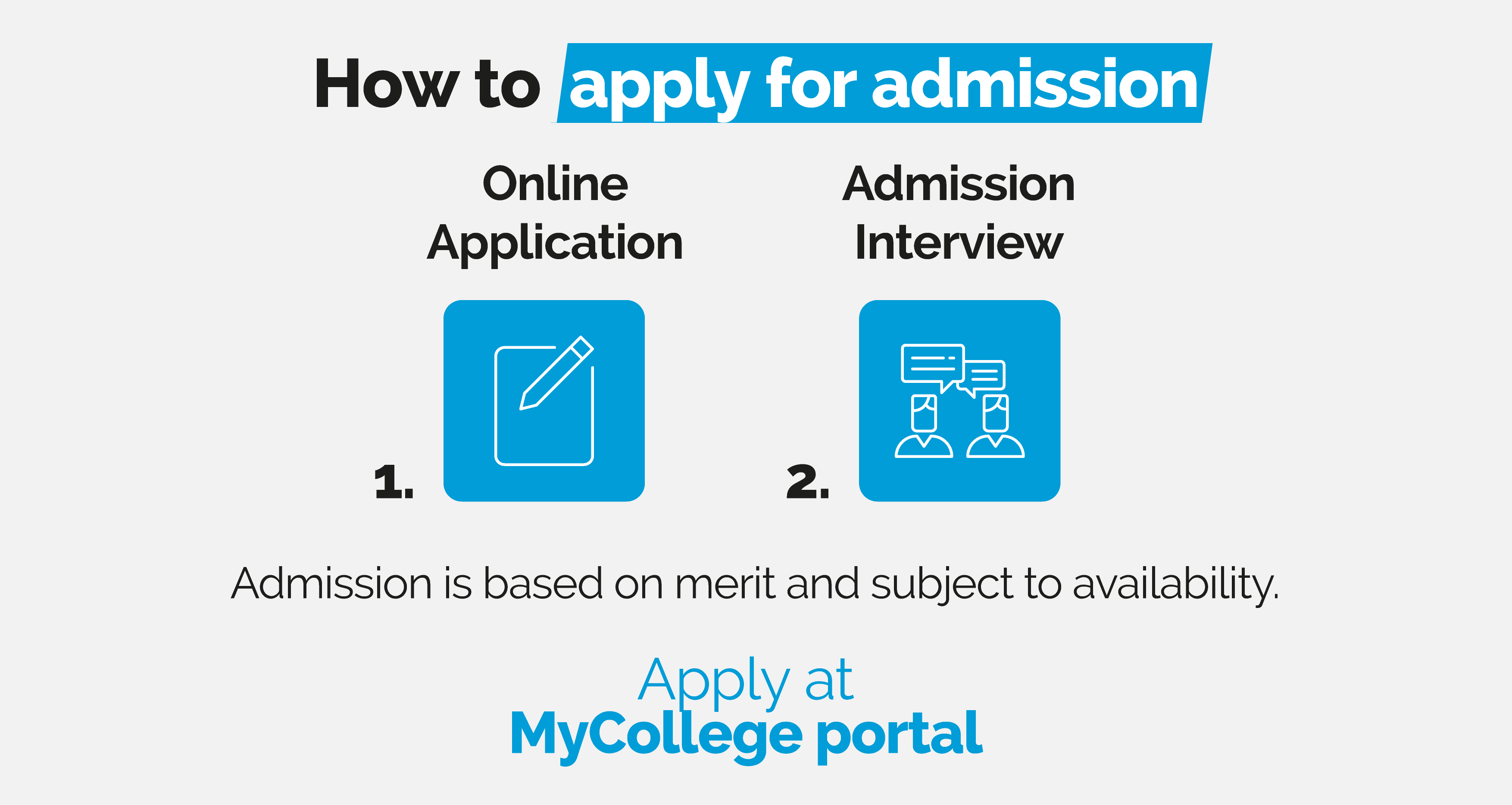 how to apply EN